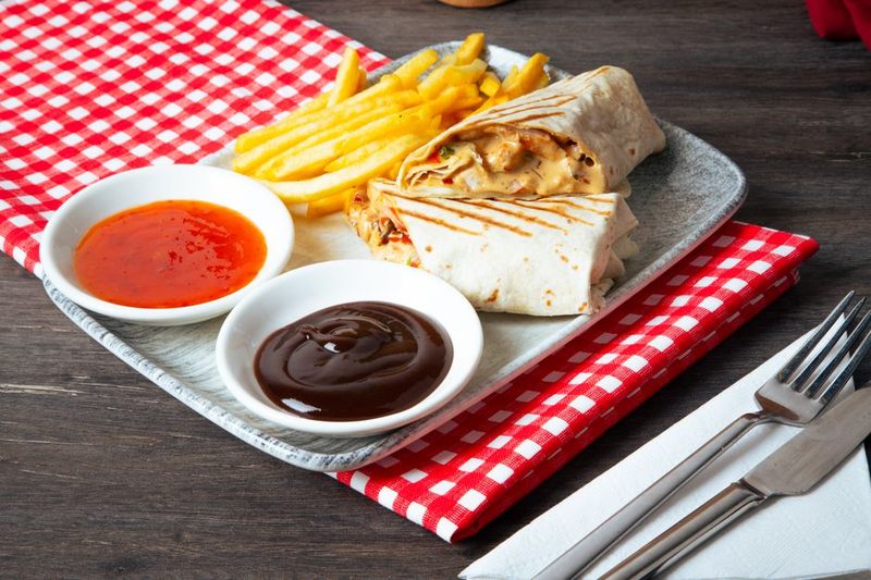 Wrap de Pollo Grillado